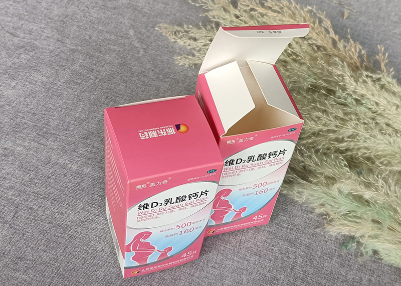 盖力奇-钙片包装盒